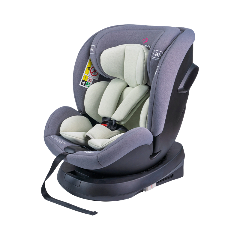 ISOFIX + oberer Haltegurt, 360-Grad-Drehung, rückwärts/vorwärts gerichteter Babyautositz, 40–150 cm