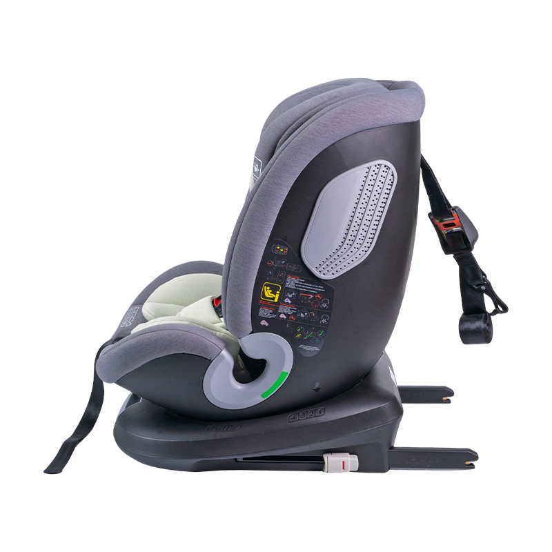 ISOFIX + oberer Haltegurt, 360-Grad-Drehung nach hinten/vorne, I-Size-Babyautositz 40–150 cm