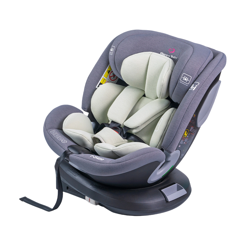 ISOFIX + oberer Haltegurt, 360-Grad-Drehung nach hinten/vorne, I-Size-Babyautositz 40–150 cm