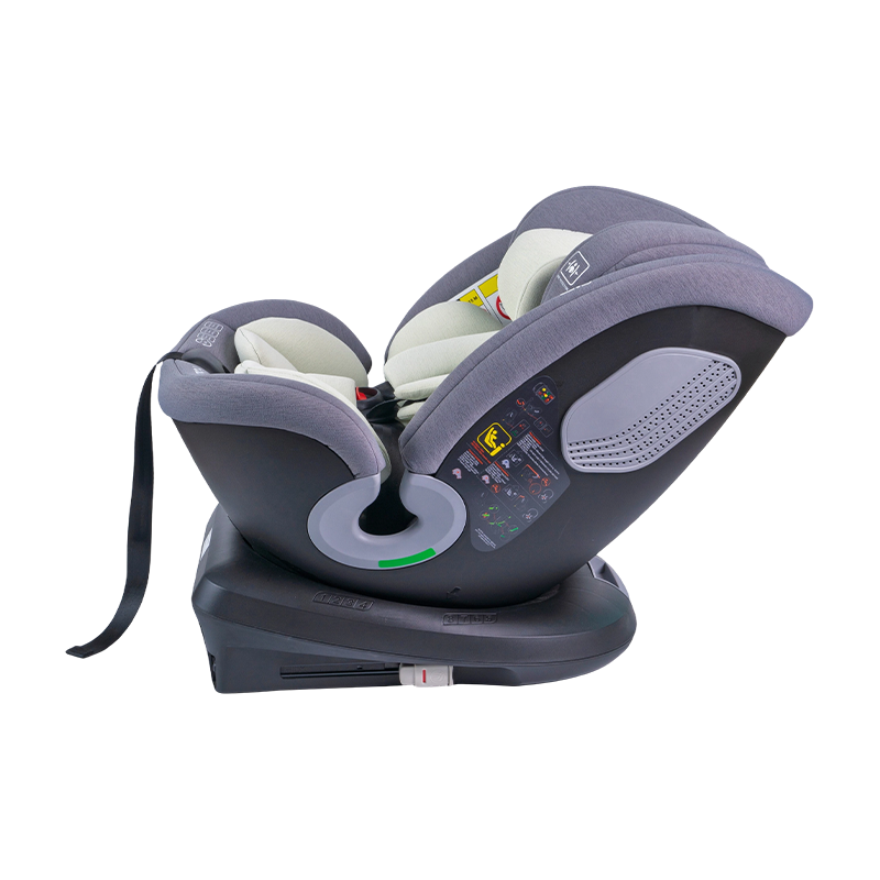 ISOFIX + oberer Haltegurt, 360-Grad-Drehung nach hinten/vorne, I-Size-Babyautositz 40–150 cm