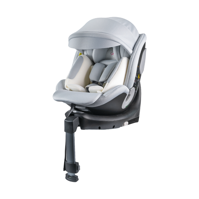 ISO FIX + Stützbein 360 Drehung nach hinten/vorne gerichteter Babyautositz 40–150 cm